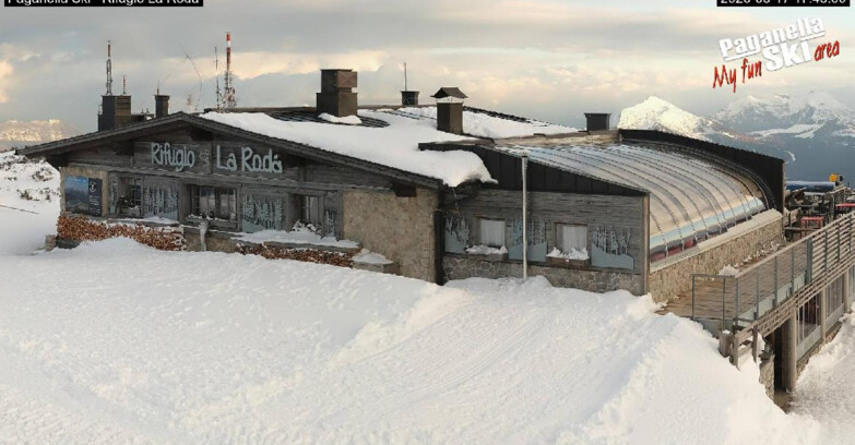 Webcam Paganella Ski – Andalo – Fai della Paganella - Rifugio La Roda
