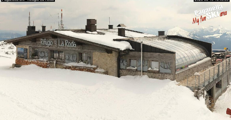 Webcam Paganella Ski -Андало-Фаи-делла-Паганелла  - Rifugio La Roda