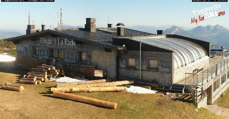 Webcam Paganella Ski – Andalo – Fai della Paganella - Rifugio La Roda