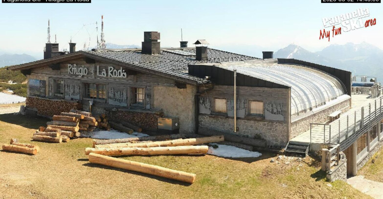 Webcam Paganella Ski – Andalo – Fai della Paganella - Rifugio La Roda