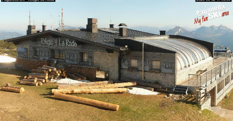 Webcam Paganella Ski – Andalo – Fai della Paganella - Rifugio La Roda
