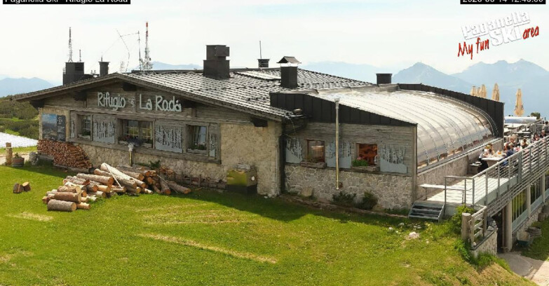 Webcam Paganella Ski – Andalo – Fai della Paganella - Rifugio La Roda