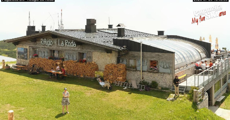 Webcam Paganella Ski – Andalo – Fai della Paganella - Rifugio La Roda