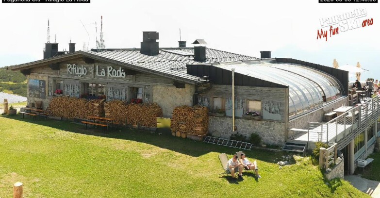 Webcam Paganella Ski – Andalo – Fai della Paganella - Rifugio La Roda
