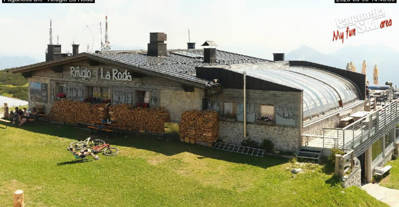 Webcam Paganella Ski – Andalo – Fai della Paganella - Rifugio La Roda