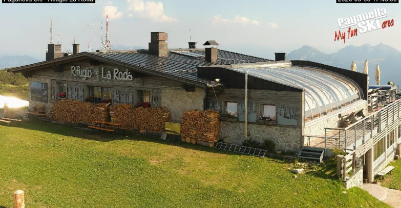 Webcam Paganella Ski – Andalo – Fai della Paganella - Rifugio La Roda