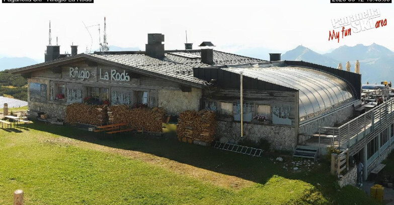 Webcam Paganella Ski – Andalo – Fai della Paganella - Rifugio La Roda