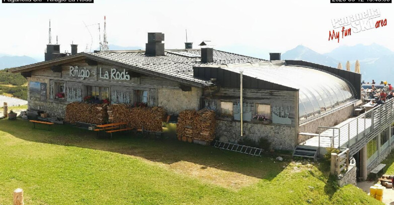 Webcam Paganella Ski – Andalo – Fai della Paganella - Rifugio La Roda