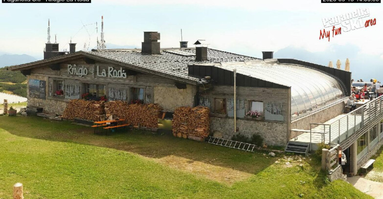 Webcam Paganella Ski – Andalo – Fai della Paganella - Rifugio La Roda