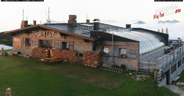 Webcam Paganella Ski – Andalo – Fai della Paganella - Rifugio La Roda
