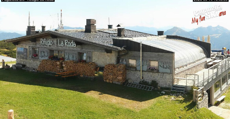 Webcam Paganella Ski – Andalo – Fai della Paganella - Rifugio La Roda