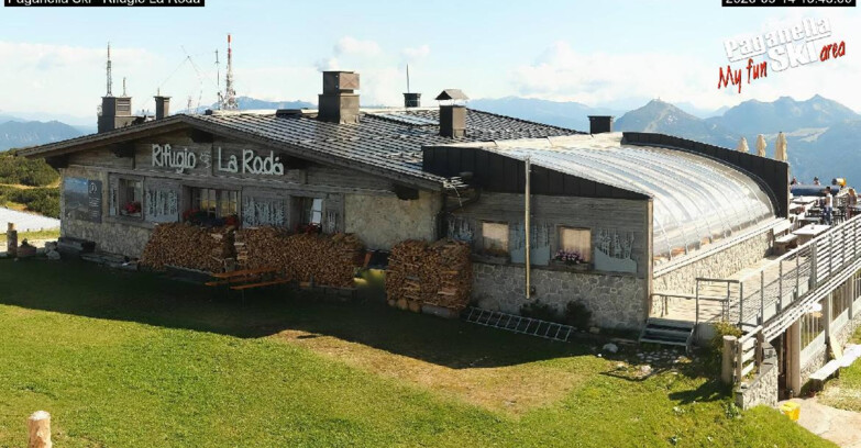 Webcam Paganella Ski – Andalo – Fai della Paganella - Rifugio La Roda