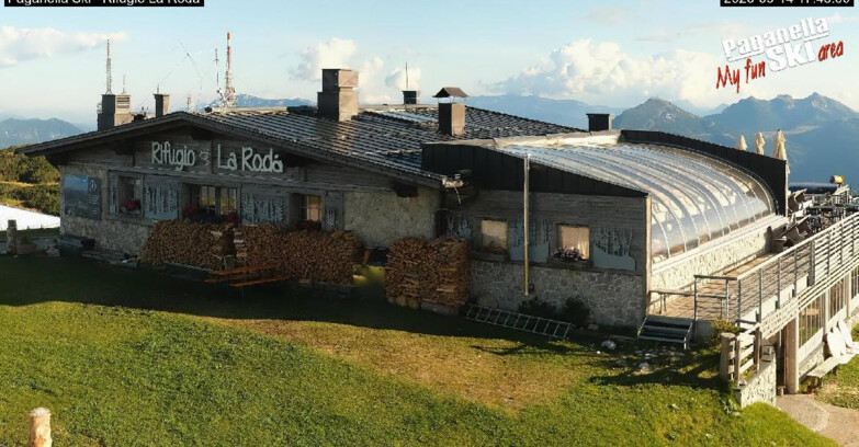 Webcam Paganella Ski – Andalo – Fai della Paganella - Rifugio La Roda