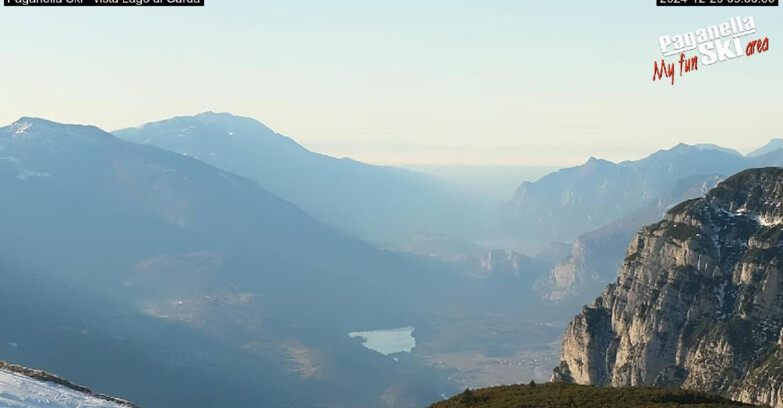 Webcam Paganella Ski – Andalo – Fai della Paganella - Vista Lago di Garda