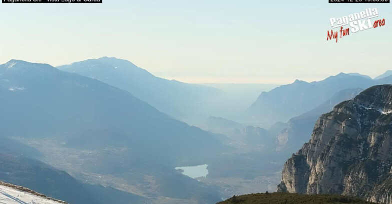 Webcam Paganella Ski – Andalo – Fai della Paganella - Vista Lago di Garda