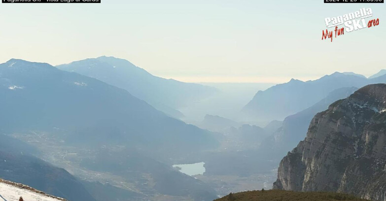 Webcam Paganella Ski – Andalo – Fai della Paganella - Vista Lago di Garda