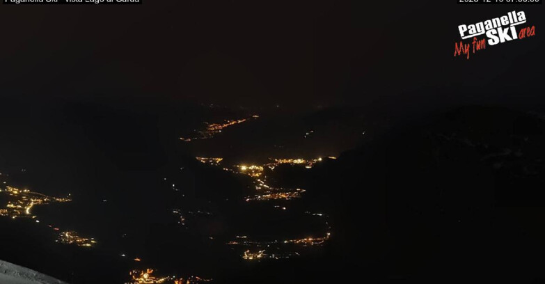 Webcam Paganella Ski – Andalo – Fai della Paganella - Vista Lago di Garda