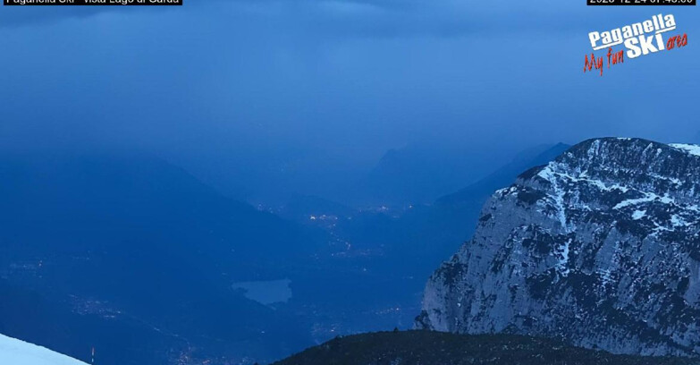 Webcam Paganella Ski – Andalo – Fai della Paganella - Vista Lago di Garda 