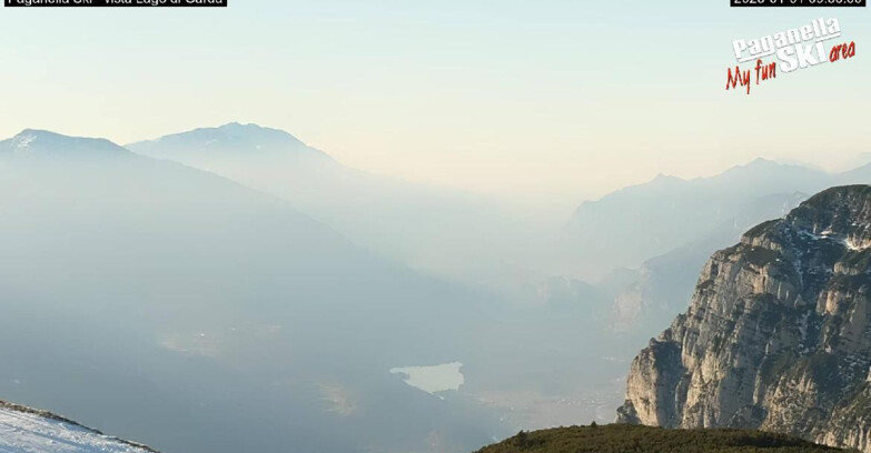 Webcam Paganella Ski – Andalo – Fai della Paganella - Vista Lago di Garda