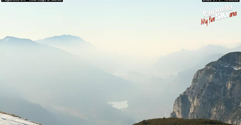 Webcam Paganella Ski – Andalo – Fai della Paganella - Vista Lago di Garda