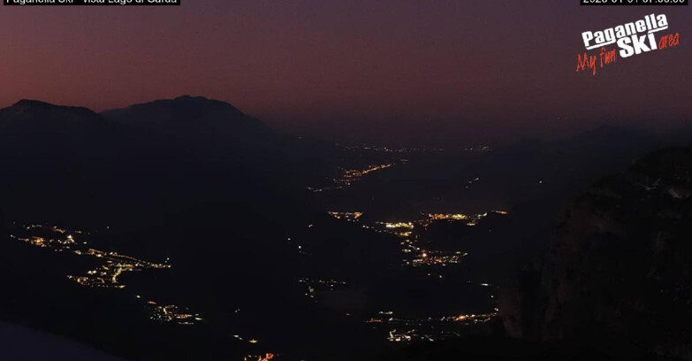 Webcam Paganella Ski – Andalo – Fai della Paganella - Vista Lago di Garda