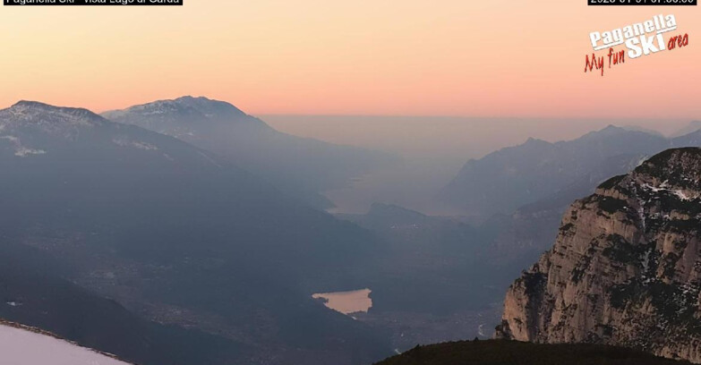 Webcam Paganella Ski – Andalo – Fai della Paganella - Vista Lago di Garda