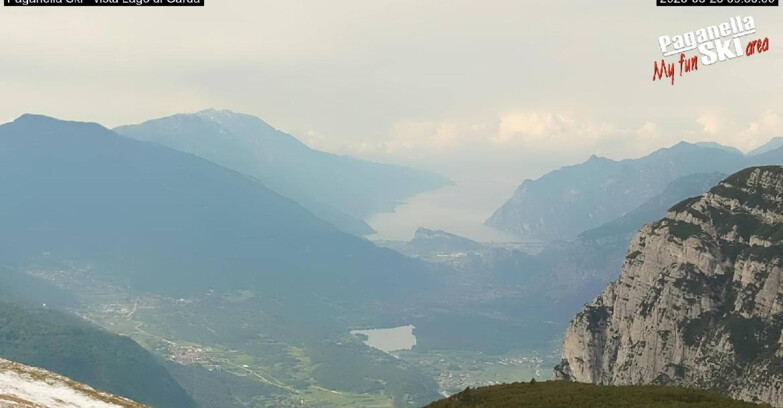 Webcam Paganella Ski – Andalo – Fai della Paganella - Vista Lago di Garda