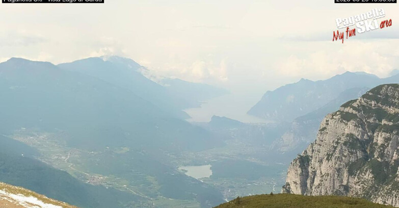 Webcam Paganella Ski – Andalo – Fai della Paganella - Vista Lago di Garda