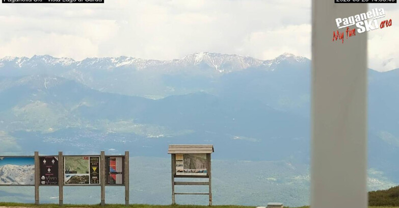 Webcam Paganella Ski – Andalo – Fai della Paganella - Vista Lago di Garda
