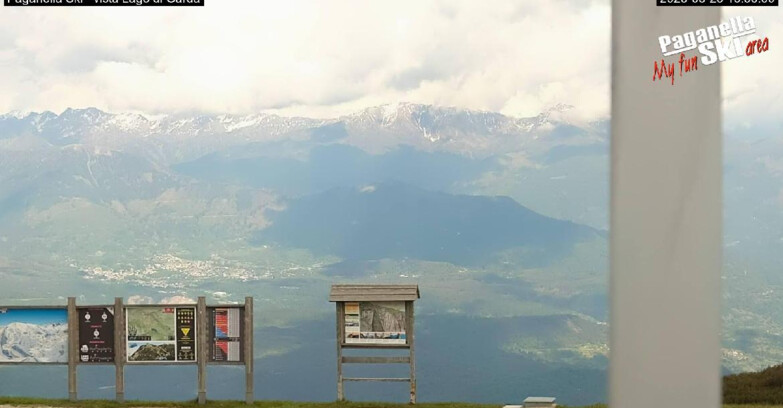 Webcam Paganella Ski – Andalo – Fai della Paganella - Vista Lago di Garda