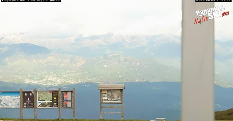 Webcam Paganella Ski – Andalo – Fai della Paganella - Vista Lago di Garda