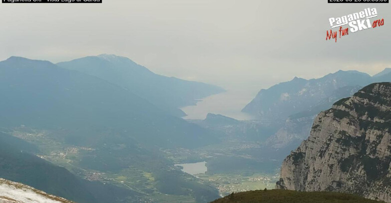 Webcam Paganella Ski – Andalo – Fai della Paganella - Vista Lago di Garda