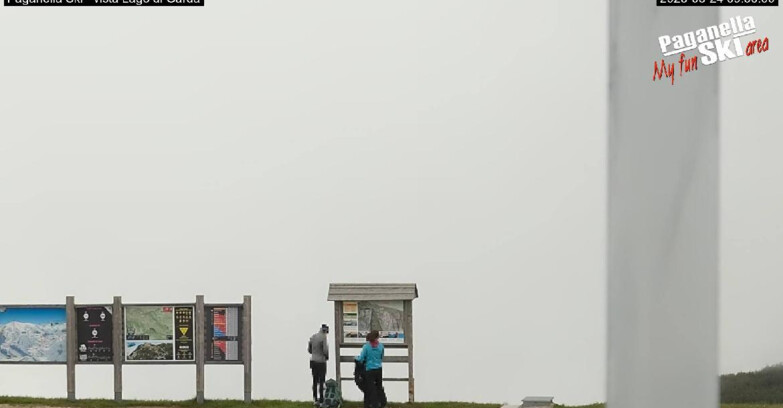Webcam Paganella Ski – Andalo – Fai della Paganella - Vista Lago di Garda