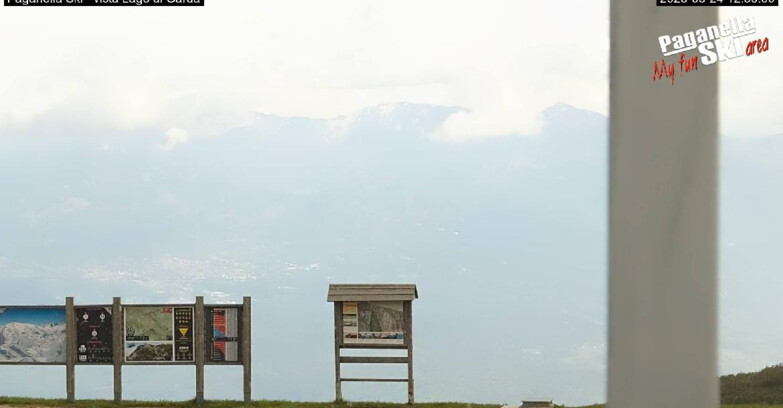 Webcam Paganella Ski – Andalo – Fai della Paganella - Vista Lago di Garda