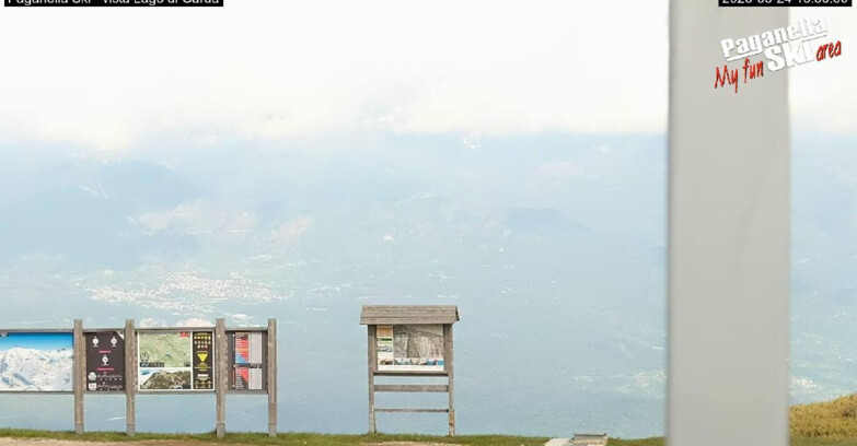 Webcam Paganella Ski – Andalo – Fai della Paganella - Vista Lago di Garda