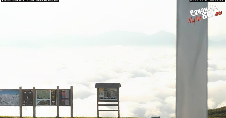 Webcam Paganella Ski – Andalo – Fai della Paganella - Vista Lago di Garda