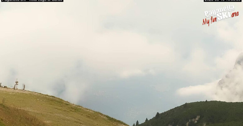 Webcam Paganella Ski – Andalo – Fai della Paganella - Vista Lago di Garda