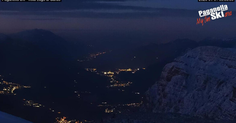 Webcam Paganella Ski – Andalo – Fai della Paganella - Vista Lago di Garda