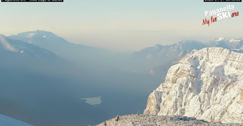Webcam Paganella Ski – Andalo – Fai della Paganella - Vista Lago di Garda