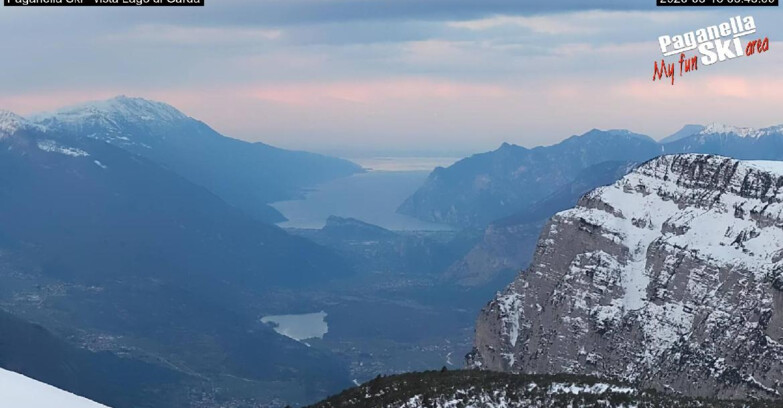 Webcam Paganella Ski -Андало-Фаи-делла-Паганелла  - Vista Lago di Garda