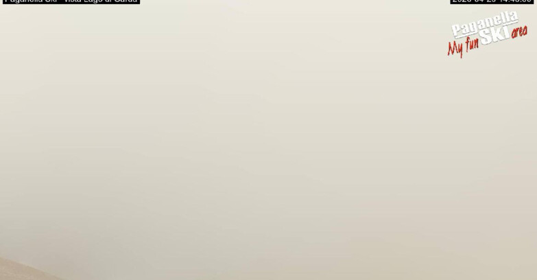 Webcam Paganella Ski – Andalo – Fai della Paganella - Vista Lago di Garda 