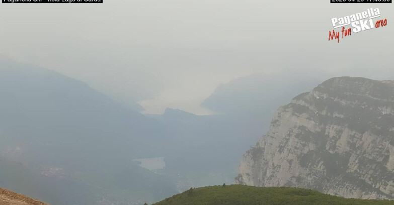 Webcam Paganella Ski – Andalo – Fai della Paganella - Vista Lago di Garda 