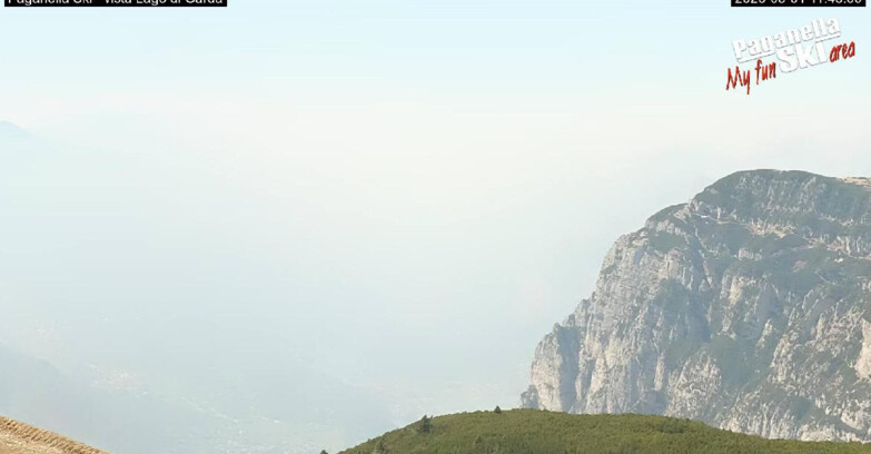 Webcam Paganella Ski – Andalo – Fai della Paganella - Vista Lago di Garda