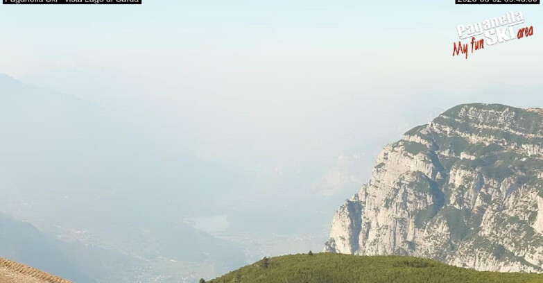 Webcam Paganella Ski – Andalo – Fai della Paganella - Vista Lago di Garda