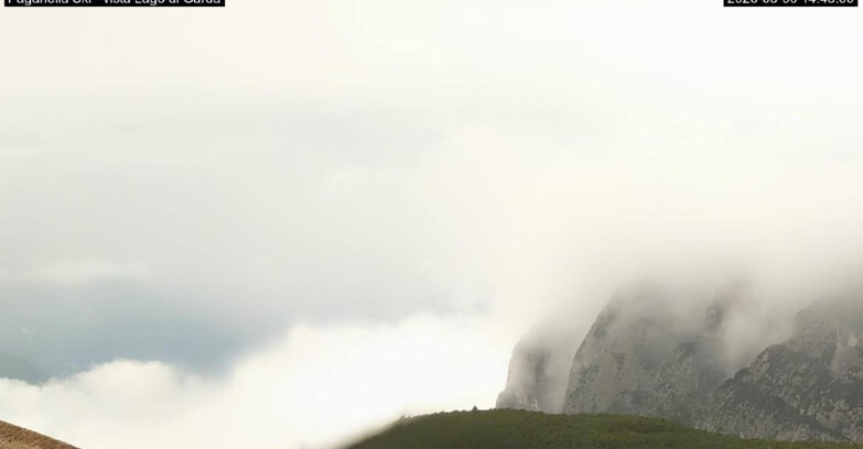 Webcam Paganella Ski -Андало-Фаи-делла-Паганелла  - Vista Lago di Garda