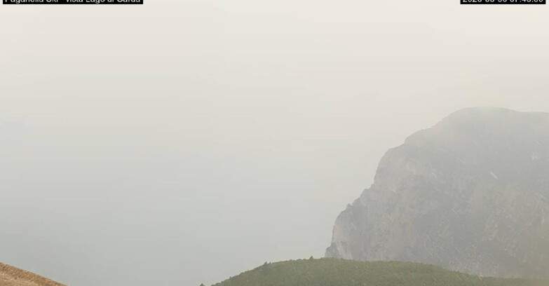 Webcam Paganella Ski -Андало-Фаи-делла-Паганелла  - Vista Lago di Garda