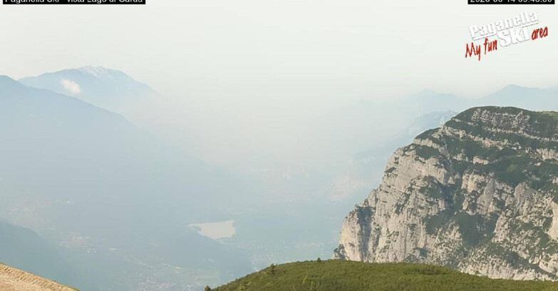 Webcam Paganella Ski – Andalo – Fai della Paganella - Vista Lago di Garda