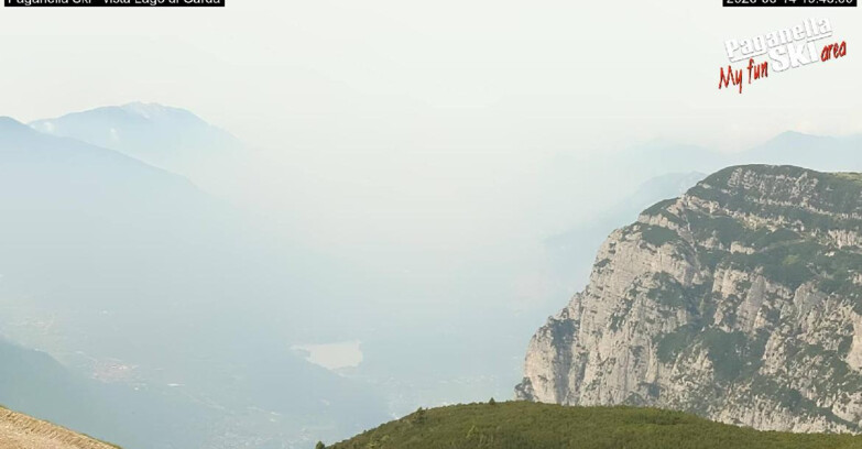 Webcam Paganella Ski – Andalo – Fai della Paganella - Vista Lago di Garda