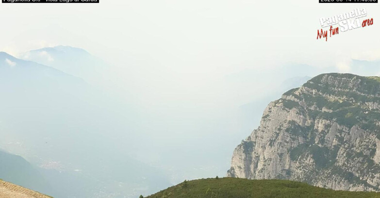 Webcam Paganella Ski – Andalo – Fai della Paganella - Vista Lago di Garda