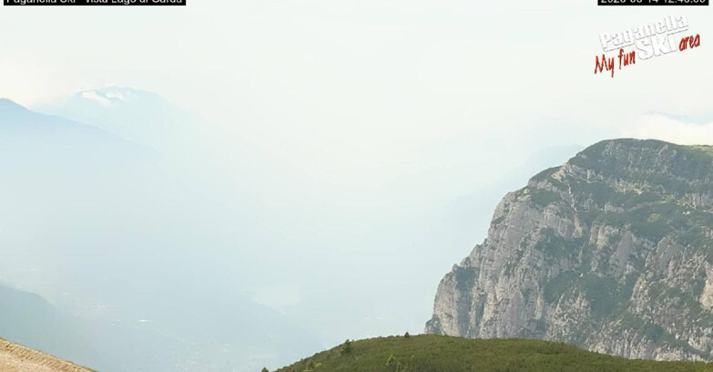 Webcam Paganella Ski – Andalo – Fai della Paganella - Vista Lago di Garda
